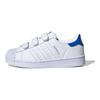 Adidas Originals Cf C Breathable Low-Top Skate Shoes Kids Sneakers White Blue FX7169