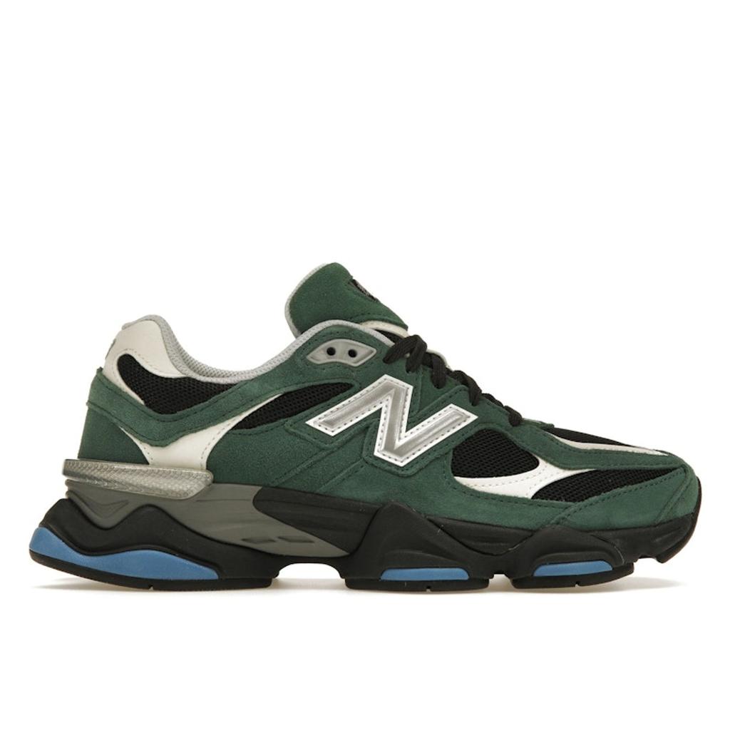 New Balance 9060 Team Forest Green Unisex Sneakers Black Sea-Salt U9060VRA