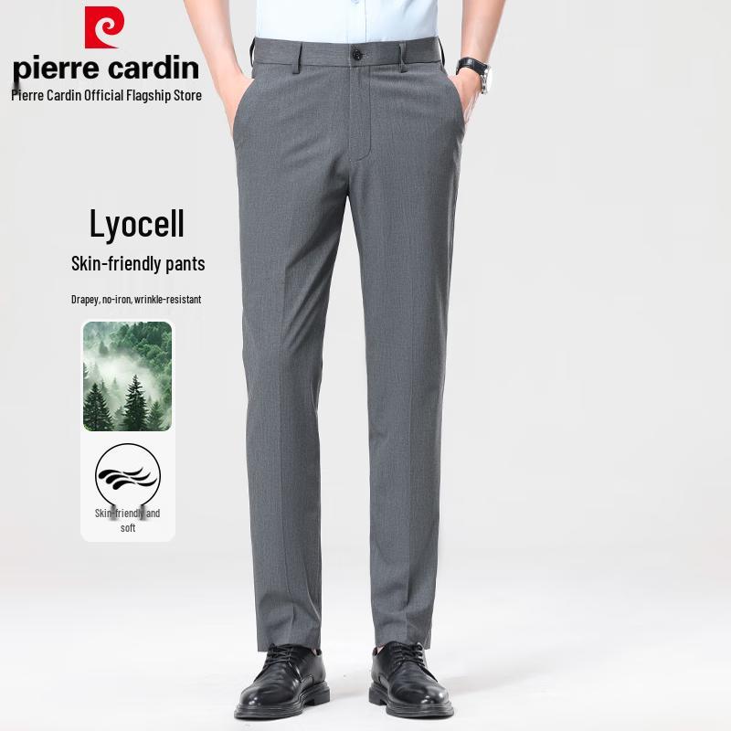 

Pierre Cardin Men s Lyocell Blend Wrinkle-Resistant Business Casual Pants 185/96A/36