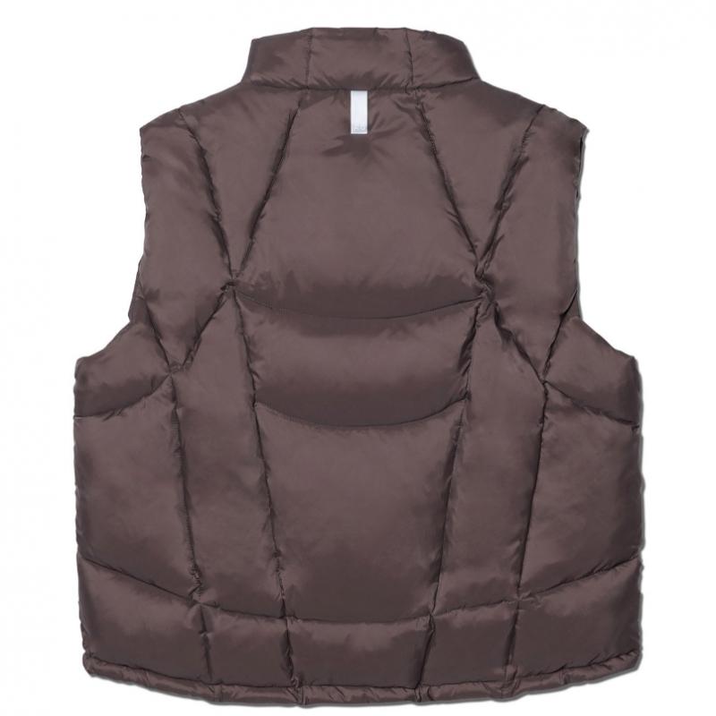 NOMANUAL Duck Down Vest   Brown Parabola