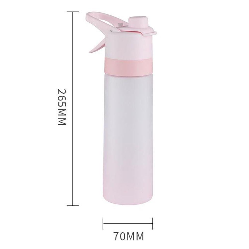 Sticlă Sport din Plastic cu Pulverizator de Apă Culoare Gradient 700ml Cupă de Apă Sport Fitness Mată Capacitate Mare Sticle de Călătorie Studenți