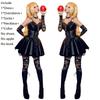 Atemberaubendes Death Note Misa Amane Imitationskleid für Frauen Cosplay Halloween-Outfit