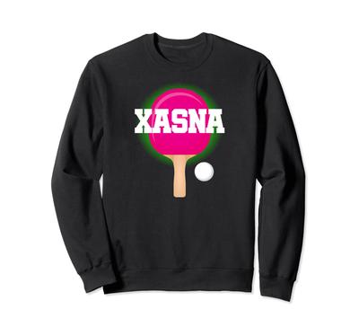 Xasna Name Girls Table Tennis Ping Pong Game Racket Sports Trainer