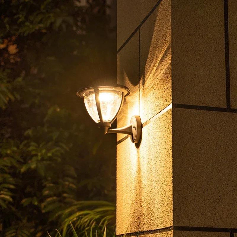 Porch  Lights Low Side Shell Outdoor Porch Lighting Lamps Led Outdoor Wall Light Waterproof  IP65 Motion Sensor Outdoor Lighting