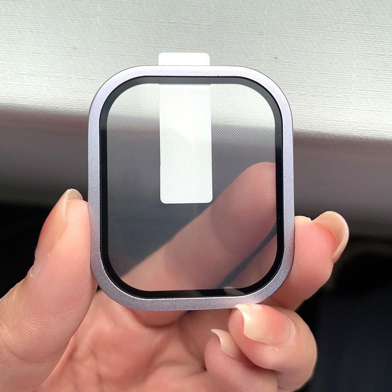 Apple Watch Ultra: 49mm Tempered Glass & Titanium Alloy Bezel Protective Film