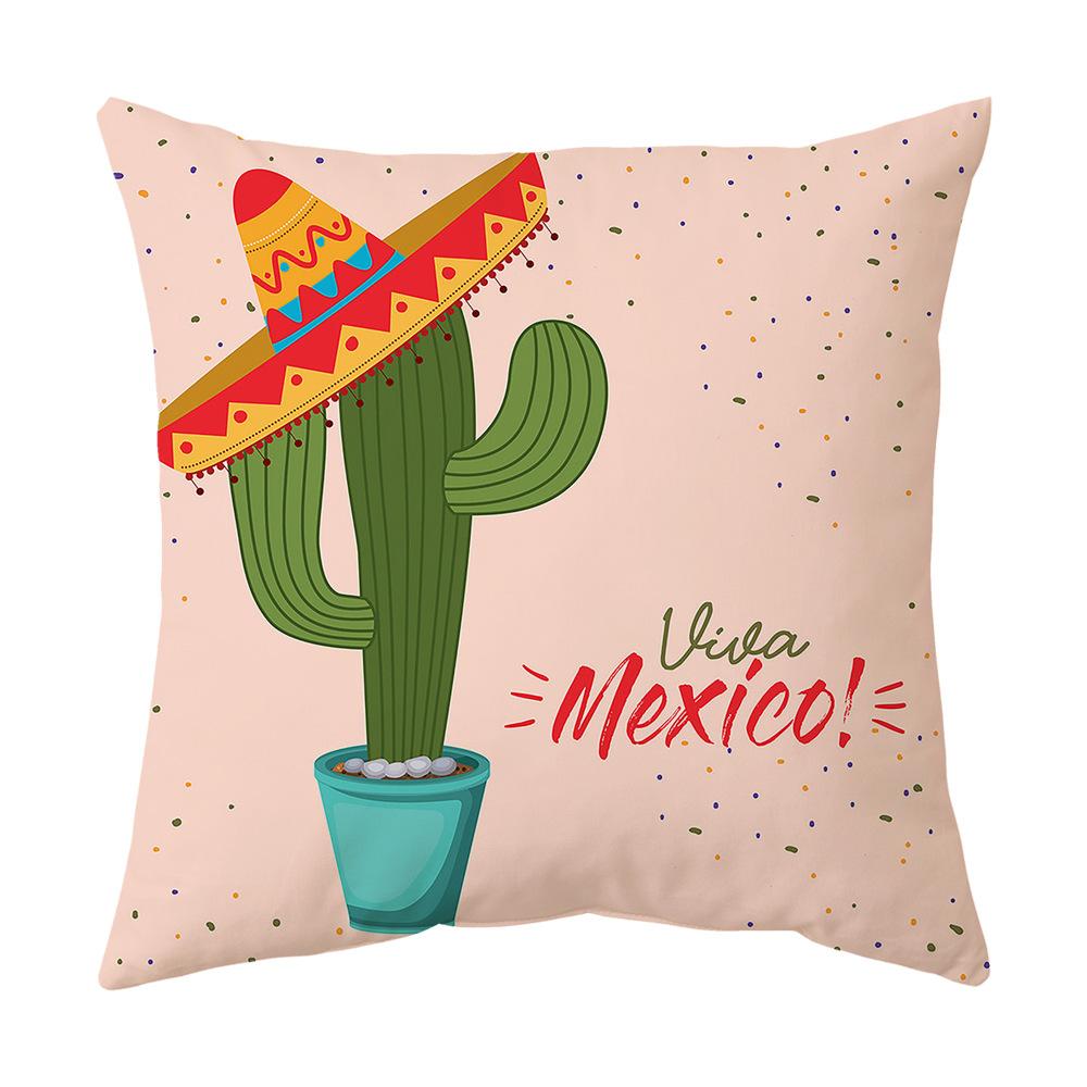 New Pineapple Cactus Yellow Pillow Geometric Pillow Cover Pillow Car Cushion Sofa Pillow Cover