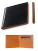 [Fabrizio] Ultra-thin Bi-fold Wallet for Men and Women, Slim, Easy To Use, Italian Leather, Crafted by Top Leather Artisans, Genuine Leather, YKK Zipp