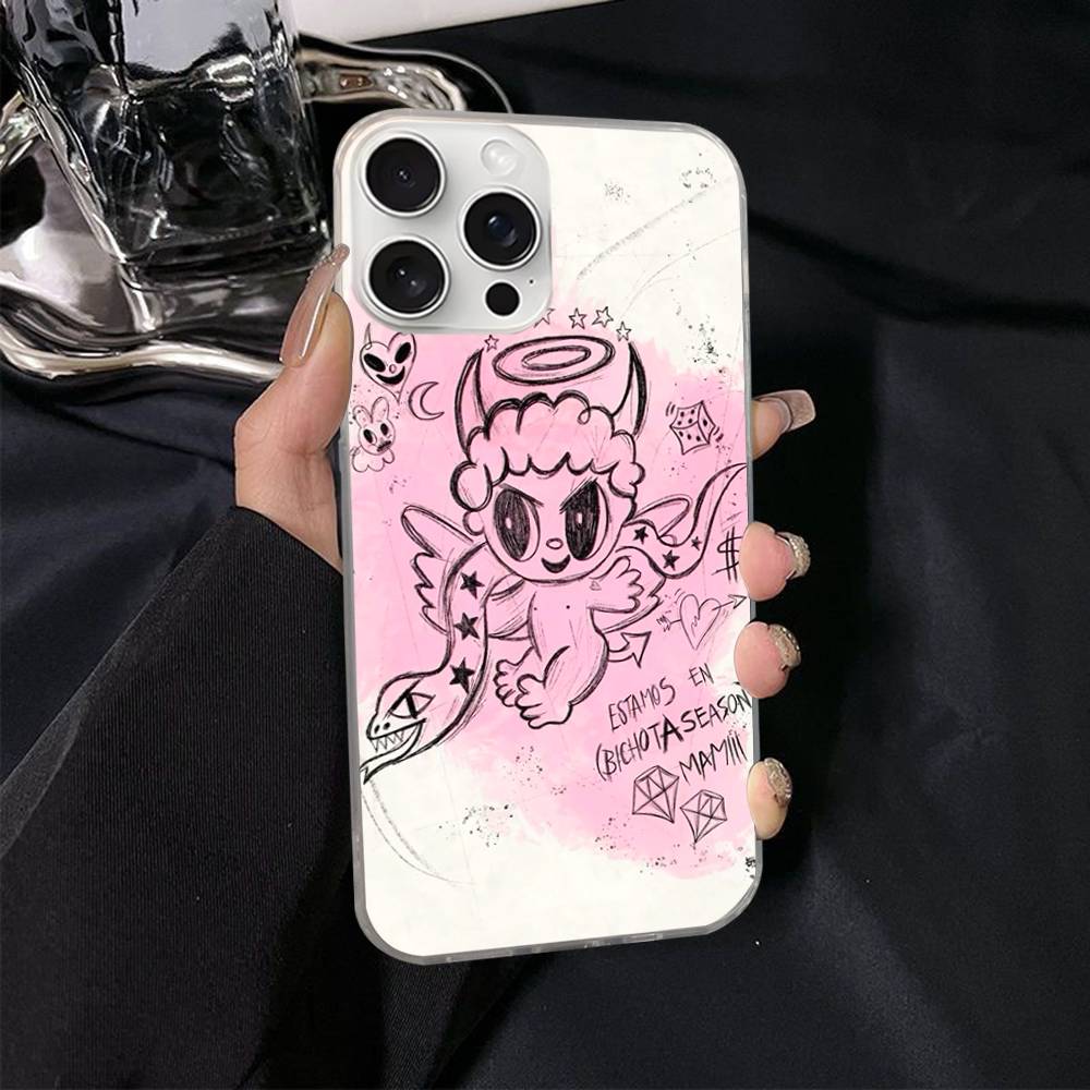 Karol G Manana Sera Bonito Phone Case For iPhone 11 12 13 14 15 16 17 Plus Pro Max Satin Glossy Colorful