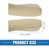 Car Front Door Panel Armrest Cover Interior Door Trims for Toyota Prius 2004-2009 Beige 1 Pair