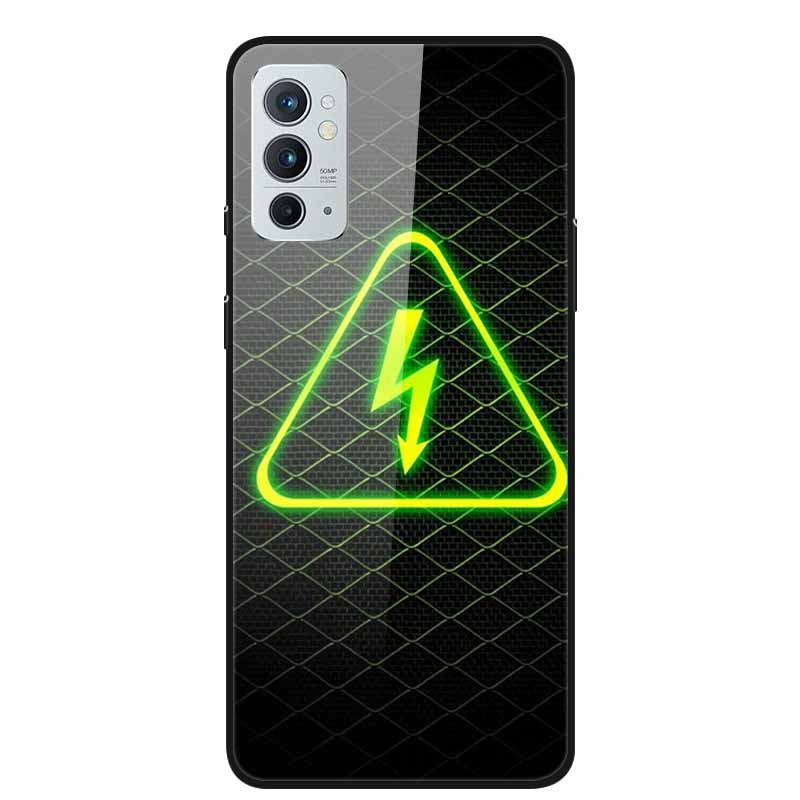 Tempered Glass Cover For Oneplus 9RT Case 1+ 9RT Hard Back Cover for Oneplus 9RT 5G Case Coque Bumper Funda OnePlus 9 1+9RT