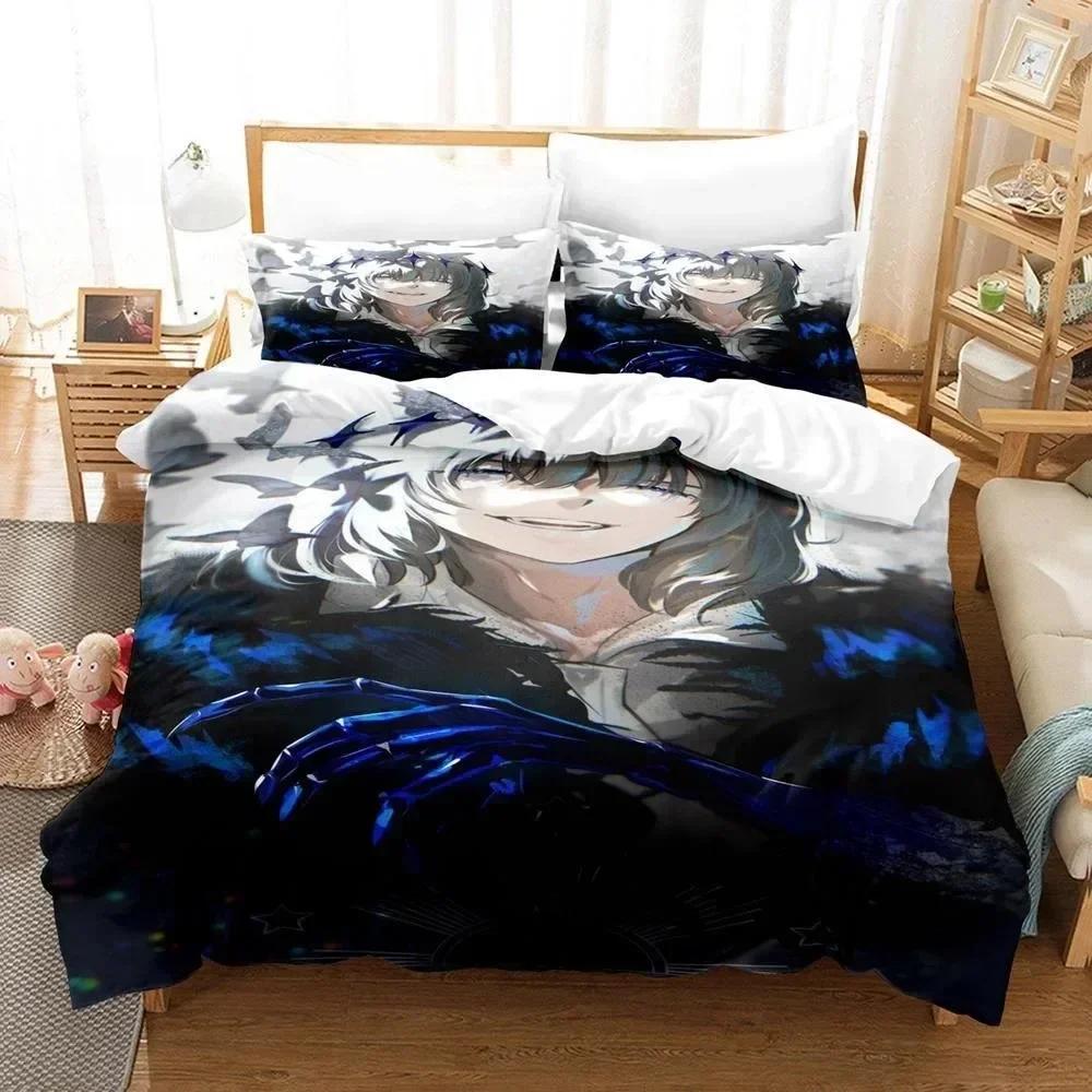 3D Print Anime Bed Sheet Fate Grand Order Bedding Set Printed With Pillowcase Duvet Cover Soft Queen King Size Bedclothes Home