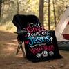 Volleyball Theme Printed Blanket - Perfect for Couch, Bed, Travel & Outdoor Use | Machine Washable, Cozy & Durable.