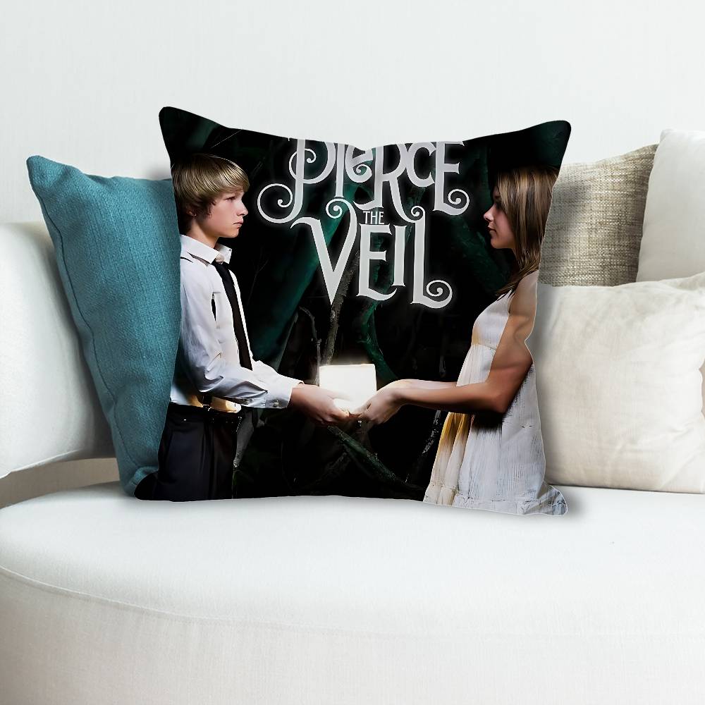 Pop Rock PPierce The VVeil Anime Celebrity Merchandise AllMatch Printed Pillow Case Sofa Car Office Room Decoration Protector