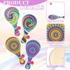 Given to her/His gift 4One Pack Fantasy Paddle Ball Fun paddle ball set with strings Vintage multi-piece gift and prize pack Indoor and Outdoor
