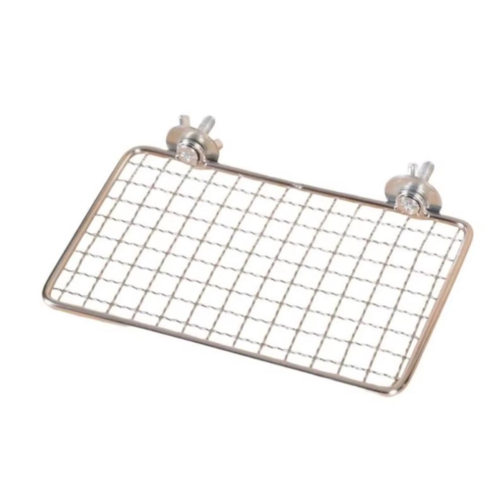 Rust-Resistant Stainless Steel Bird Perch Platform Moisture Proof Bird Rest Platform Glass Surface