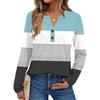 Women's Print Long Sleeve Shirts Elegant Casual Tops Trendy Shirts Tops