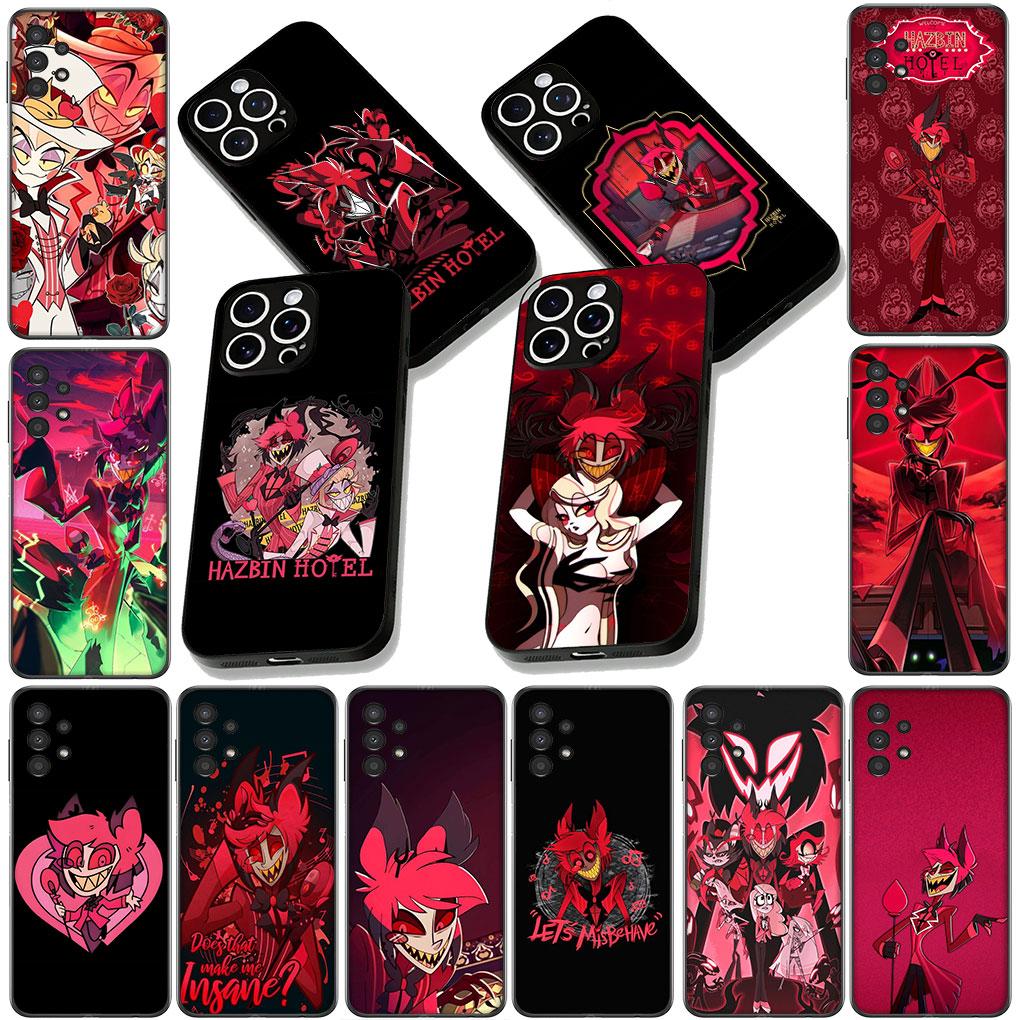 Phone Cover for Samsung Galaxy S25 S24 S23 FE Plus Ultra S7 Edge A16 A15 5G s25+ Case Charile H-Hazbins Alastors Hotels Dust