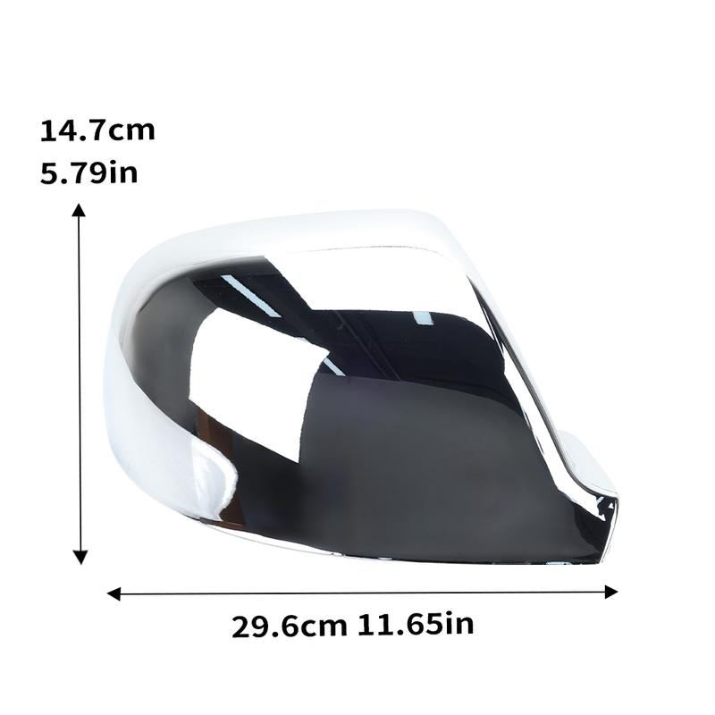 Side Rearview Mirror Cover Caps For VW T5 T6 TRANSPORTER VW Amarok 2010 2011- With Buckle Door Mirror Cover Cap Accessories