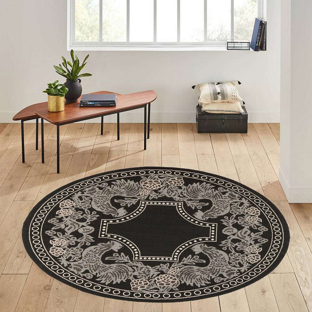 

Mosimoso Home RC1443 Ковер с принтом на подошве в горошек 100x100 cm