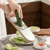 Manual Vegetable Cutter with Hand Protector Vegetable Slice Efficient Cucumber Slicer  Home Cooking