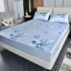 Home Luxury Mattress Cover Three-piece Double Household Bedspread Non-slip Washable Queen Size Bed Cover with Pillowcases