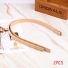 2Pcs Pu Leather Shoulder Bag Strap Weave Women Bag Handles Diy Replacement Handle For Handbag Belt Bag Accessory