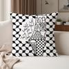 Hattah Keffiye Pattern Design Art Pillow Case Suitable For Bedrooms Living Rooms Cars Home Decoration