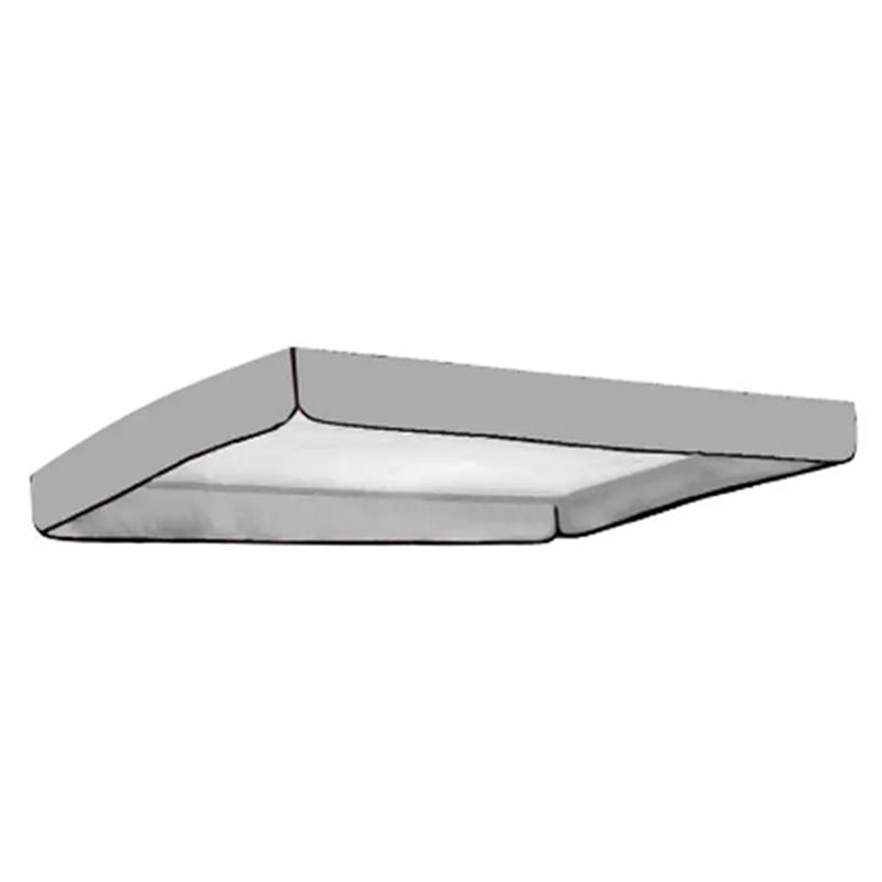 

Good-Outdoor Swing Top Cover Chair Cover Sun Canopy Cover Swing Rain Shelter Home Garden Waterproof Furniture Cover сірий колір