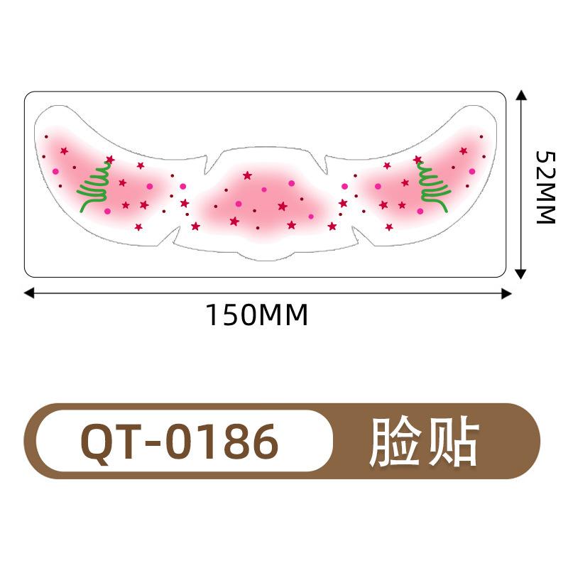 Christmas Face Stickers, Temporary Face Stickers, Freckle Tattoo Stickers, Waterproof, Makeup Stickers, Christmas  Tattoos,Party Decorations