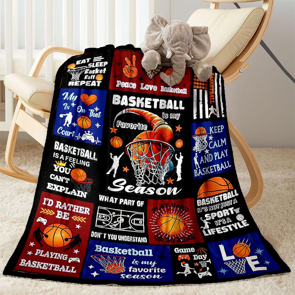 Basketball Faith Strength Blankets are suitable for living rooms, bedrooms, camping, and other places, making them an ideal choice for gifts.