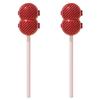 2Pcs Tanghulu Shape Tea Leaf Filter with Straws Funny Tea Maker Durable Teapot Sieve  Kitchen
