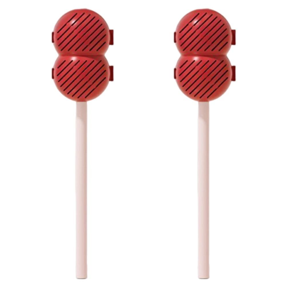 2Pcs Tanghulu Shape Tea Leaf Filter with Straws Funny Tea Maker Durable Teapot Sieve  Kitchen