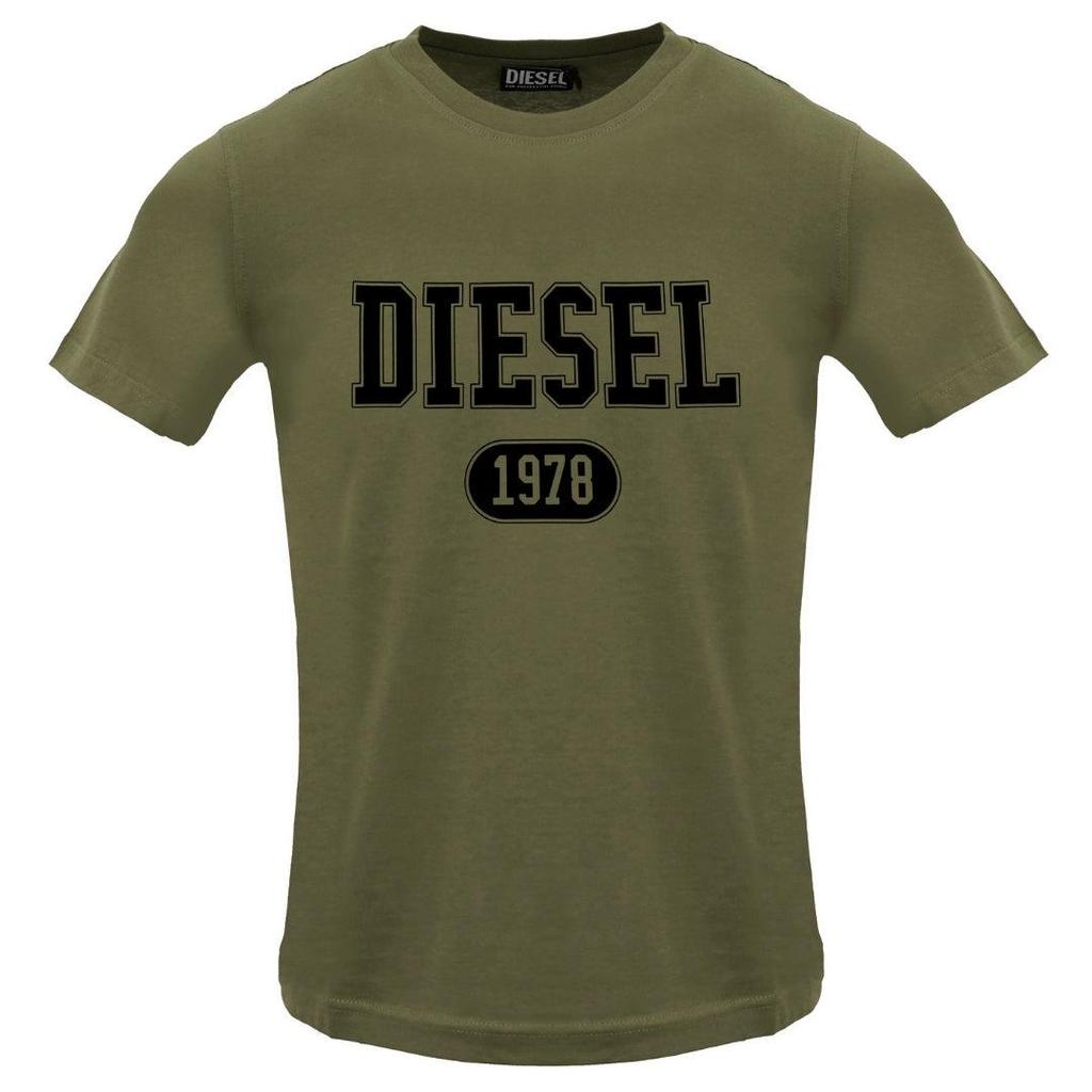 Diesel Herren Deep Depths Varsity Logo T-Shirt