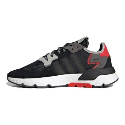 Originals Nite Jogger Tessuto Camoscio Sportivo Confortevole Antiscivolo Basso Scarpe Casual Lifestyle Unisex Scarpe Casual Nero Rosso G26311