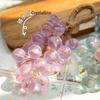 Handmade Crystal Grape Cluster Soap Gift Set - Transparent Simulation Grape Soap
