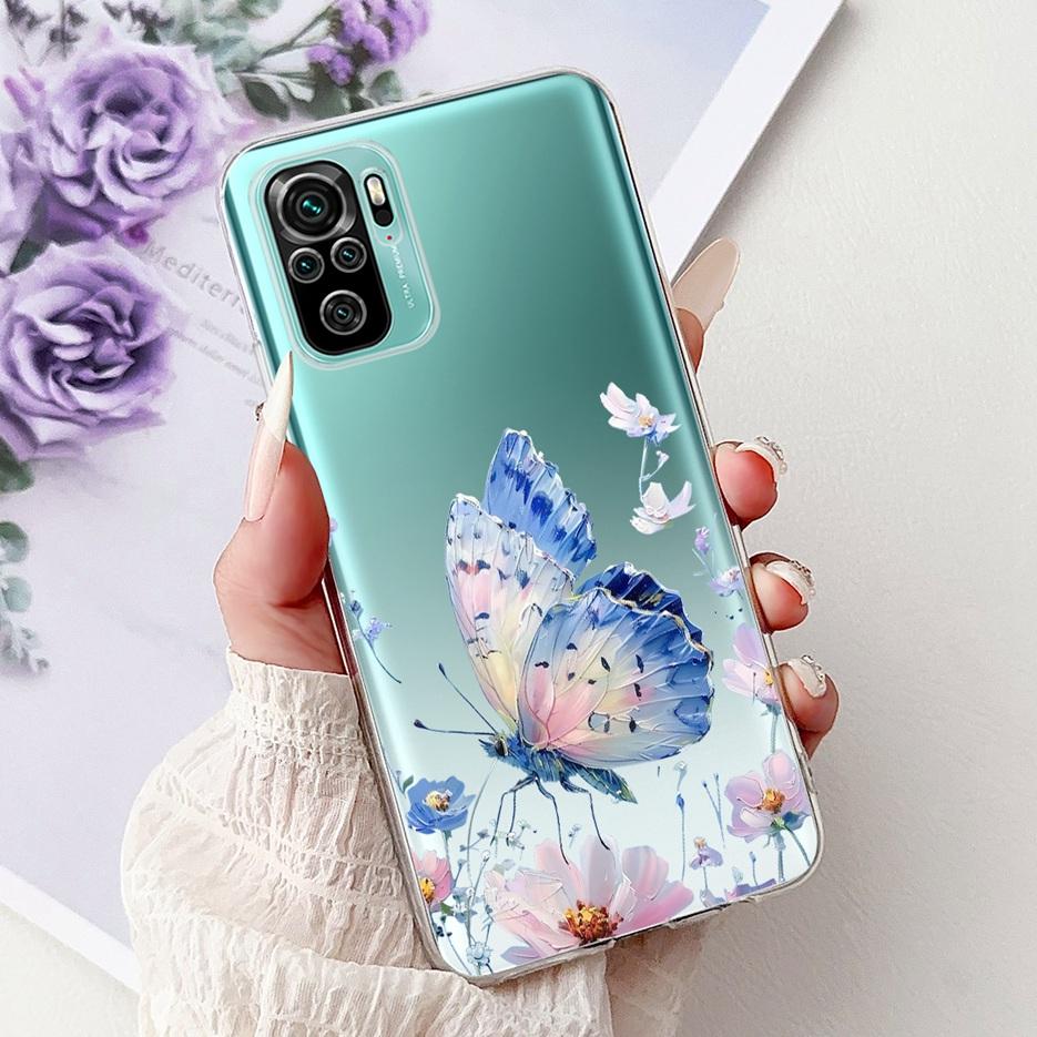Für Xiaomi Redmi Note 10 4G Hülle Note 10S Niedliche Glückskarpfen Bemalte Abdeckung Weiche Silikon Handyhülle Für Redmi Note 10 Pro Max Fundas