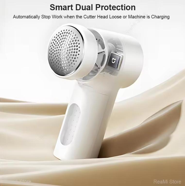 2025 NEU XIAOMI Mijia Fusselentferner 2, Tragbare USB-Ladung Elektrische Pilling-Maschine Fusselrasierer Upgrade 6-Klingen-Scherkopf