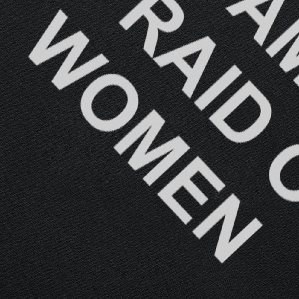 Unisex I Am Afraid of Women T-shirt Funny Saying Letters Unisex Tee Shirts Cool Fashion Crew Neck Casual Streetwear Unisex Unisex Custom