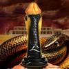 Golden Mamba Dildo 20 X 6cm - Creature Cocks - Unusual Dildos
