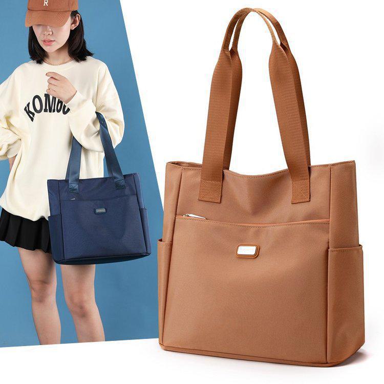 2024 Große Nylon-Oxford-Schultertasche für Damen