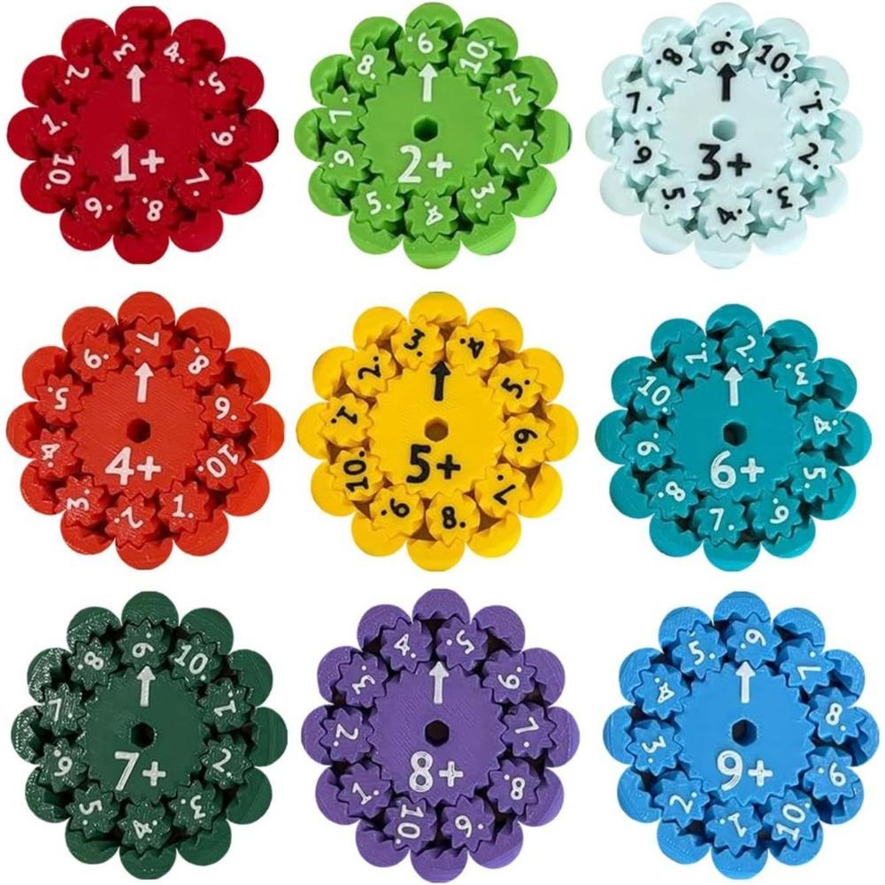 Nové výukové otočné hračky Creative Math Fidget Spinners pro výuku aritmetiky