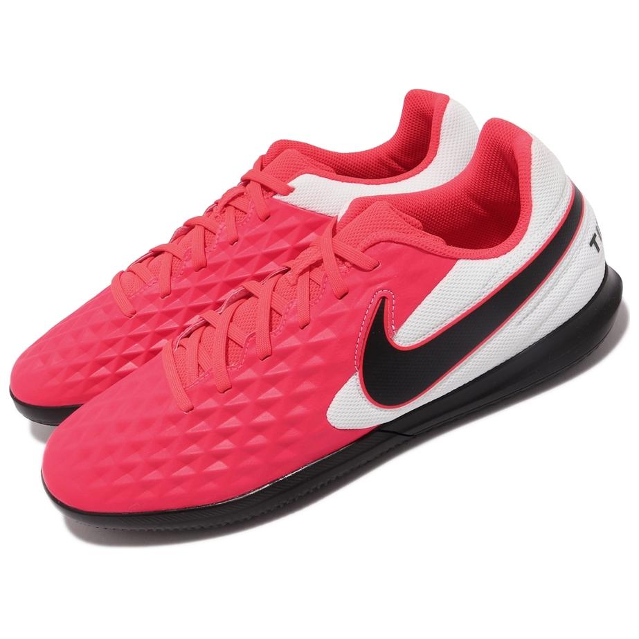 Nike Legend 8 Club IC Laser Crimson Men Sneakers Orange Black White AT6110-606