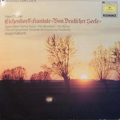 LP-Schallplatte HANS PFITZNER AGNES GIEBEL HERT Eichendorff-Kantate Vom Deutschen 2539294 DEUTSCHE GRAMM 1981 Deutschland Klassik Gebraucht