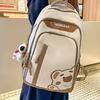 Lotso Nylon Cartoon Bear Student Backpack With Breathable Design For Middle School Girls And Boys