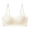 Less long-term care and anti-sagging fashionable and versatile U-shaped beautiful back soft steel-rimless bra