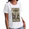 Wings Of Flight Ladies Cotton T Shirt, Premium Cotton Quality Print,Durable, Casual And Fashionable. Angel With Wings Graphic Tee, Express Your Inner 