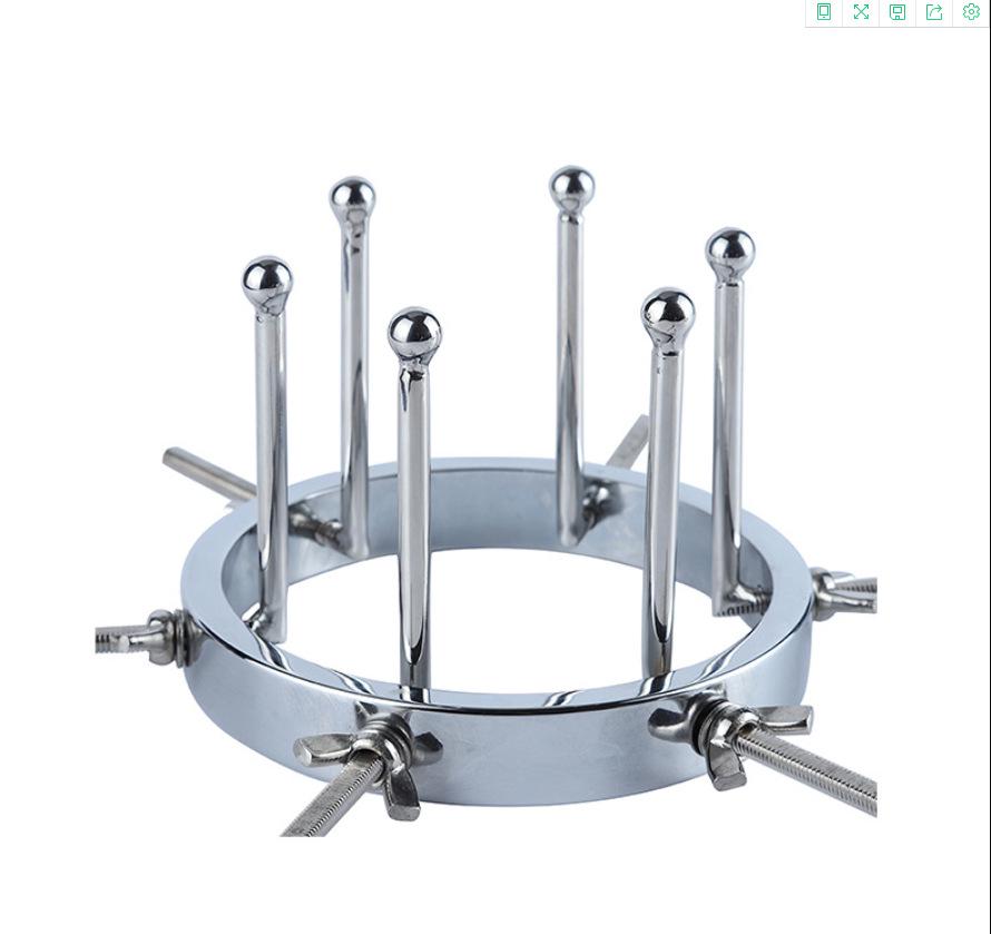 Pleasure Metal Anal Expander Plug for Men & Women - Rear Garden Stimulation & SM Training Toys