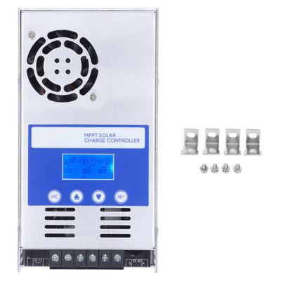 MPPT Solar Charge Controller Solar Panel Regulator with LCD Display for Sealed Gel 12V 24V 36V 48V Maximum 180VDC Input