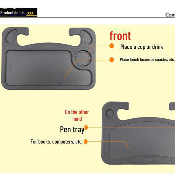 Multifunctional Car Steering Wheel Stand with Cup Holder