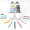 Cordones Elásticos de Silicona para Zapatillas Deportivas de Running Sin Atar Cordones para Zapatillas Correa Ajustable para Zapatos Cordón Para Hombres Mujeres cordones 12 Piezas / 1 Set